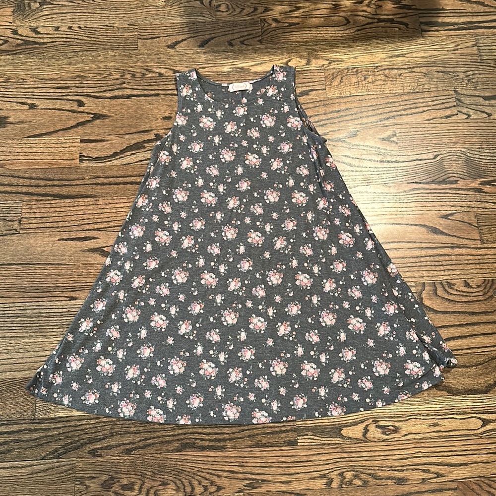 Blush floral dress